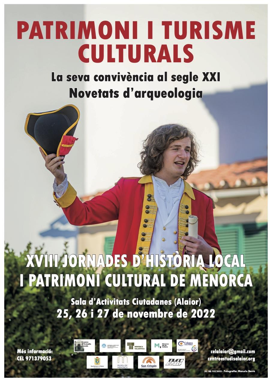 Jornades d´Història Local i Patrimoni Cultural de Menorca 2022