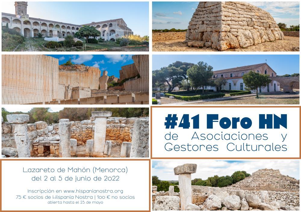 cartel 41 Foro de Asociaciones y Gestores Culturales