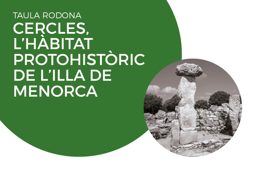 cartel mesa redonda circulos