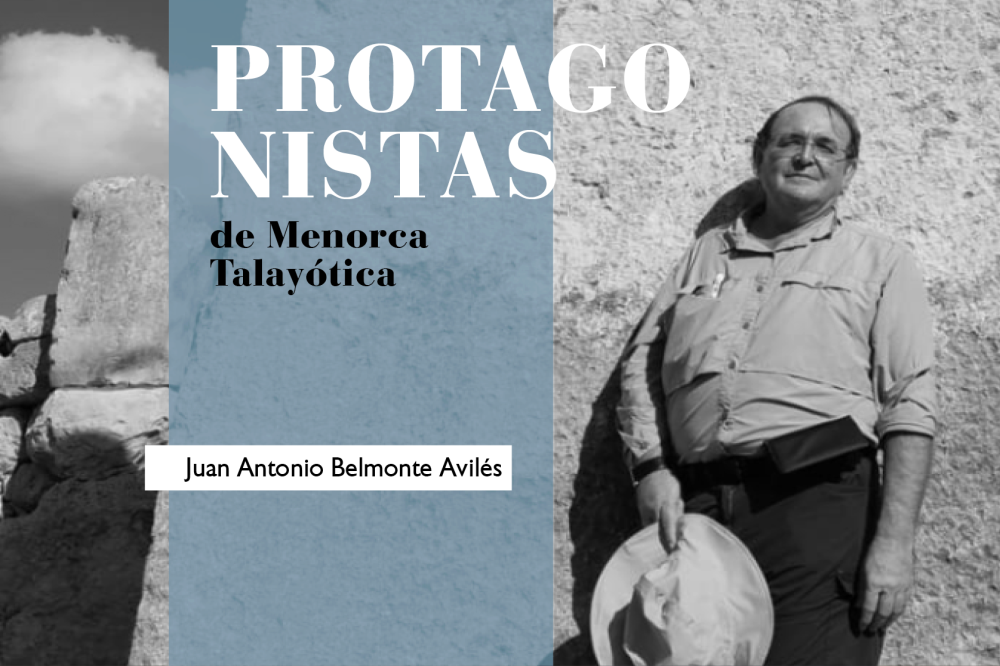 protagonistas menorca talayotica juan antonio belmonte