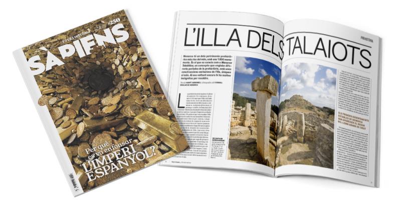 The island of talayots on Sàpiens magazine