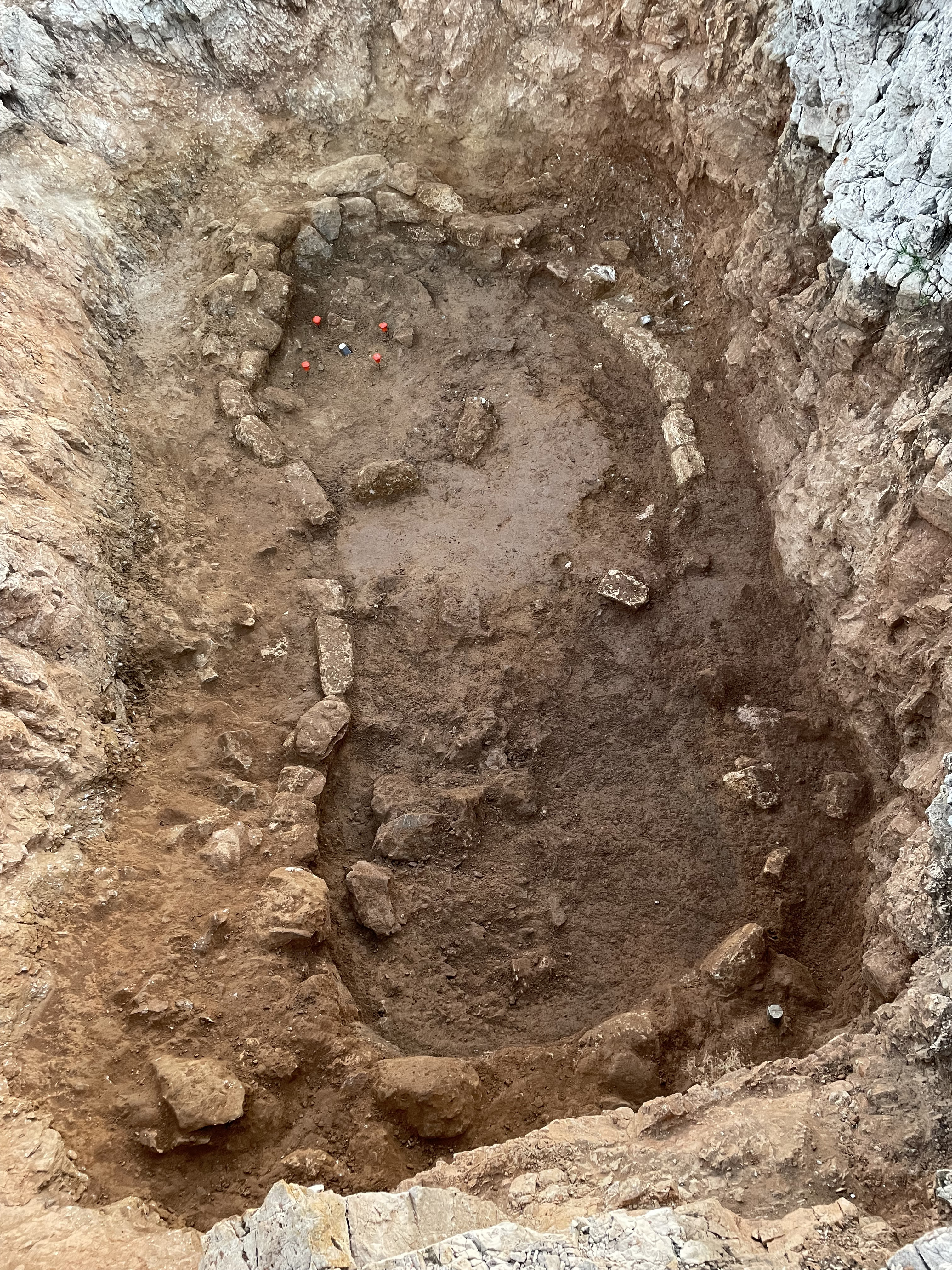 segona cisterna excavada al coll de cala morell